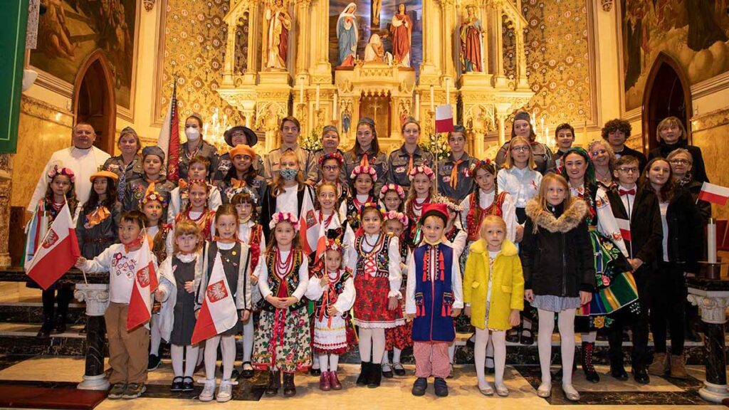 103 rocznica niepodleglosci polski na greenpoincie kat