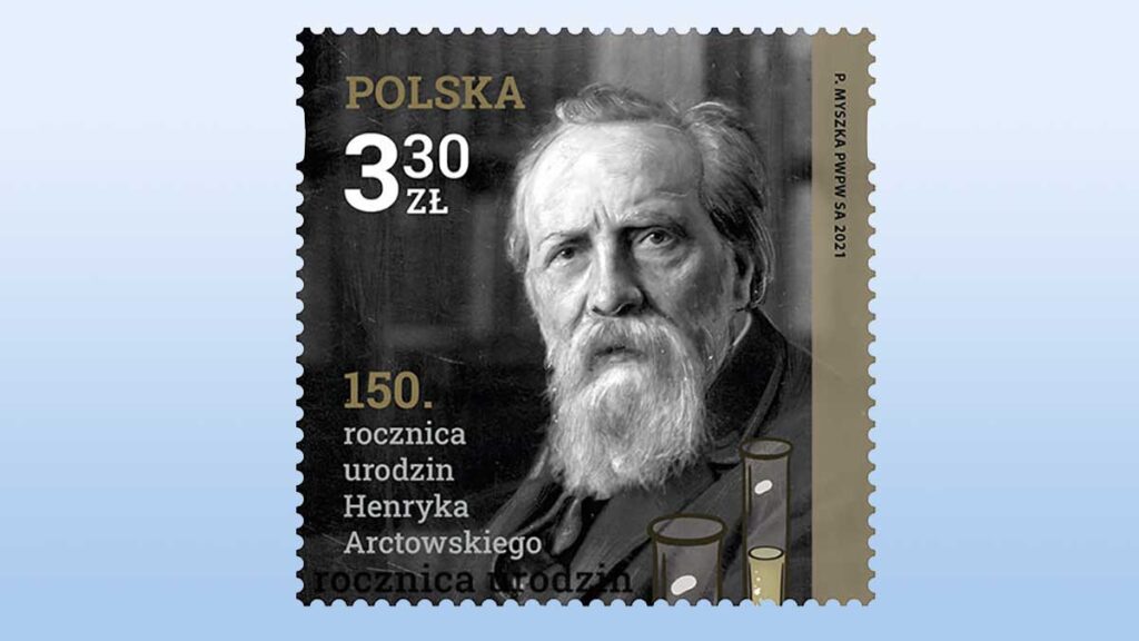 150 rocznica urodzin henryka arctowskiego nowy znaczek poczty polskiej kat