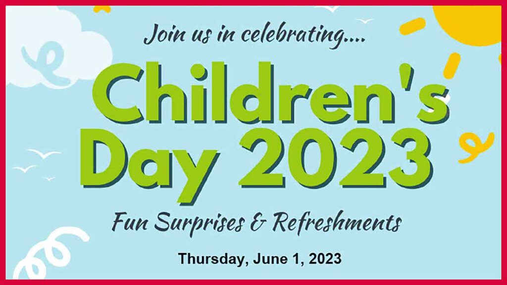 2023 childrens day at psfcu in ridgewood and greenpoint on thursday june 1st kat