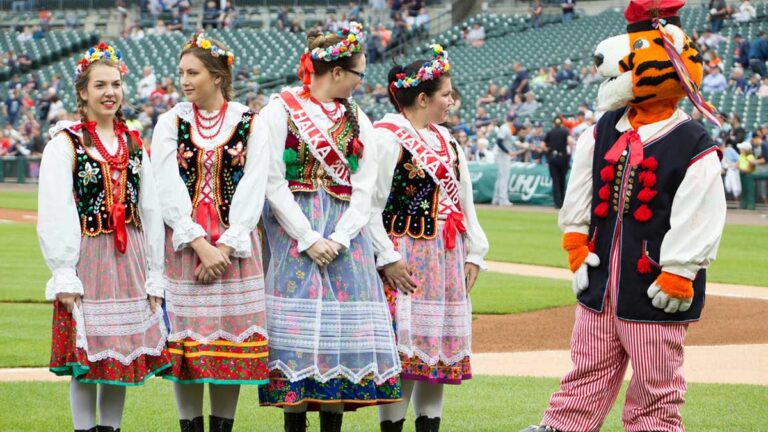 50th polish american heritage night hosted by the detroit tigers kat