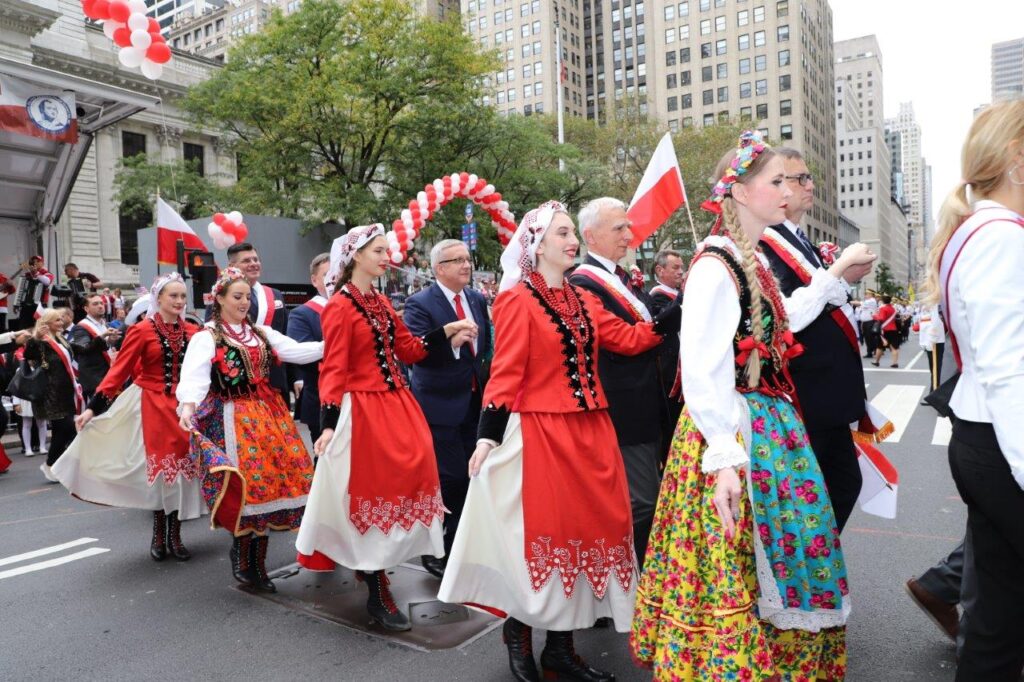 Darek Barcikowski i Charles Schumer. Foto: Zosia Żeleska-Bobrowski