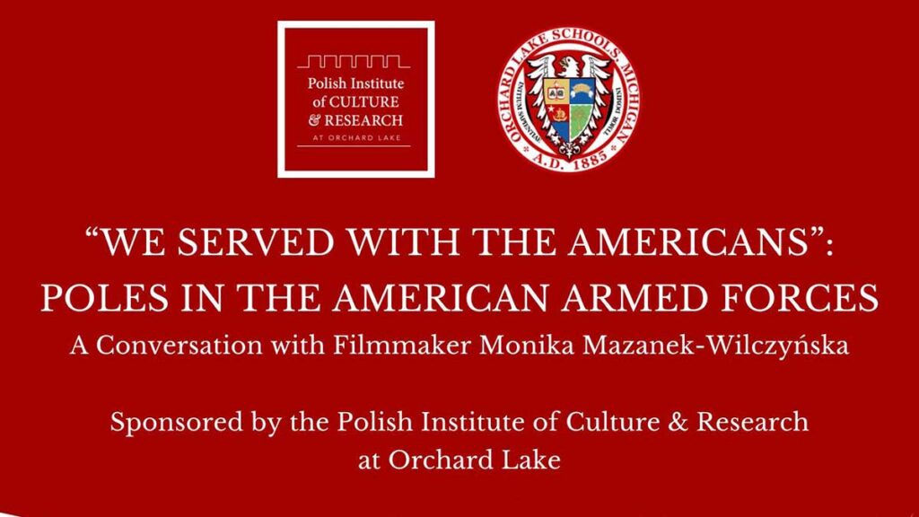 A conversation with filmmaker monika mazanek wilczynska and special viewing of her documentary we served with the americans kat
