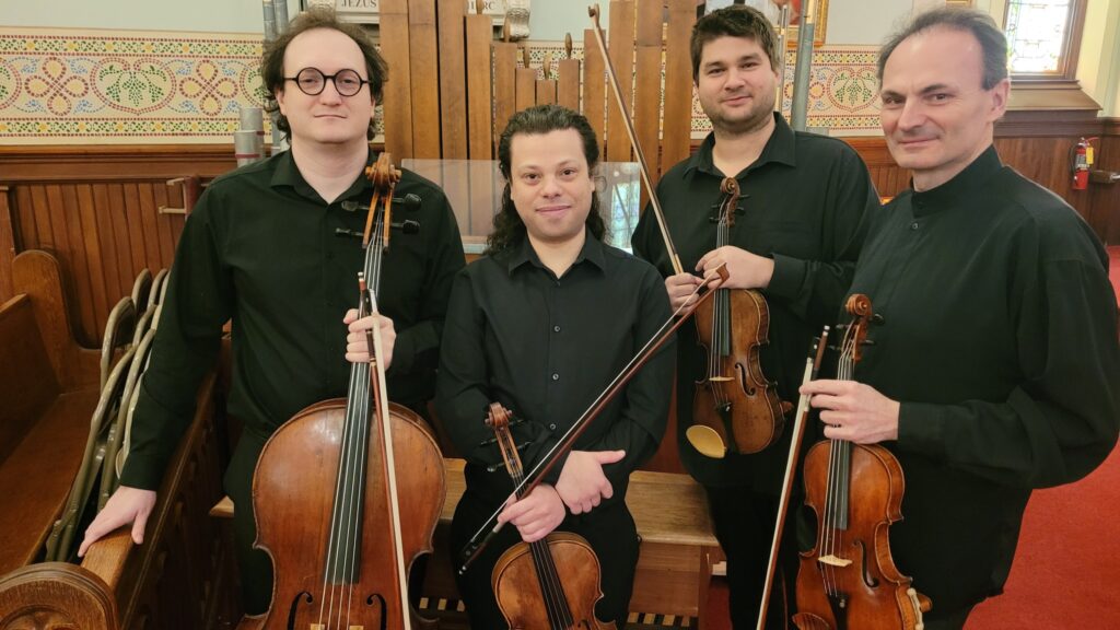 A recital by the charter oak string quartet at the kosciuszko foundation in ny kat