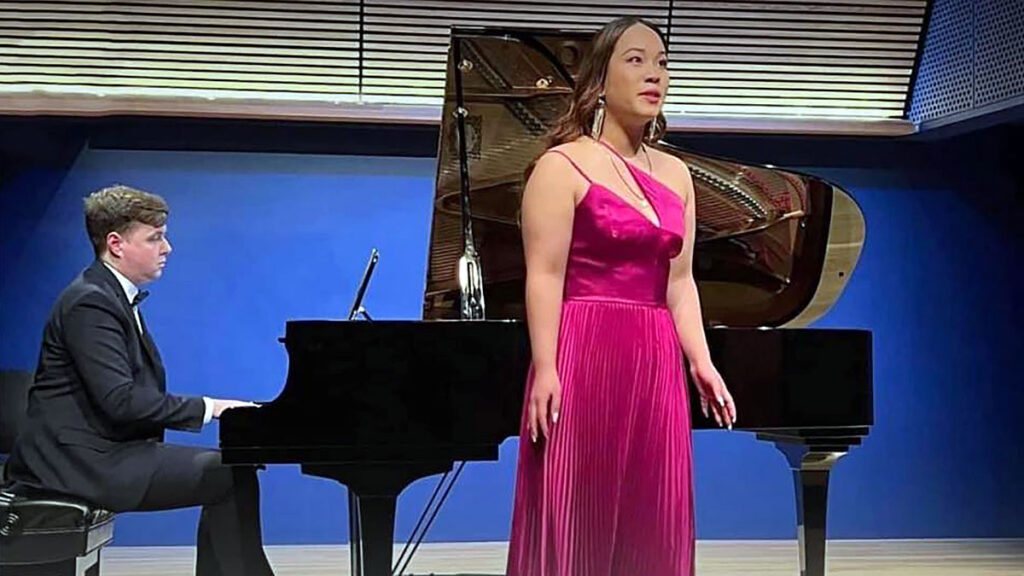 A recital by yohji daquio soprano and nicholas kaponyas piano at the kosciuszko foundation kat