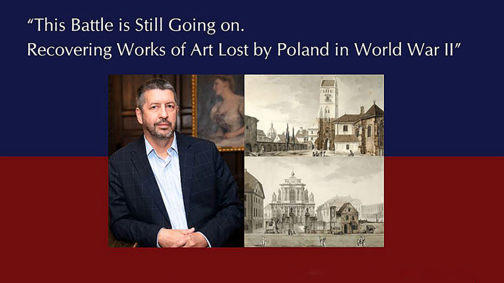 A special presentation by marek skulimowski in parma oh this battle is still going on recovering works of art lost by poland in world war ii kat