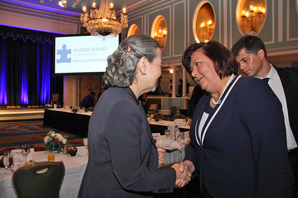 Anna Komorowska w rozmowie z Księżniczką Charlene