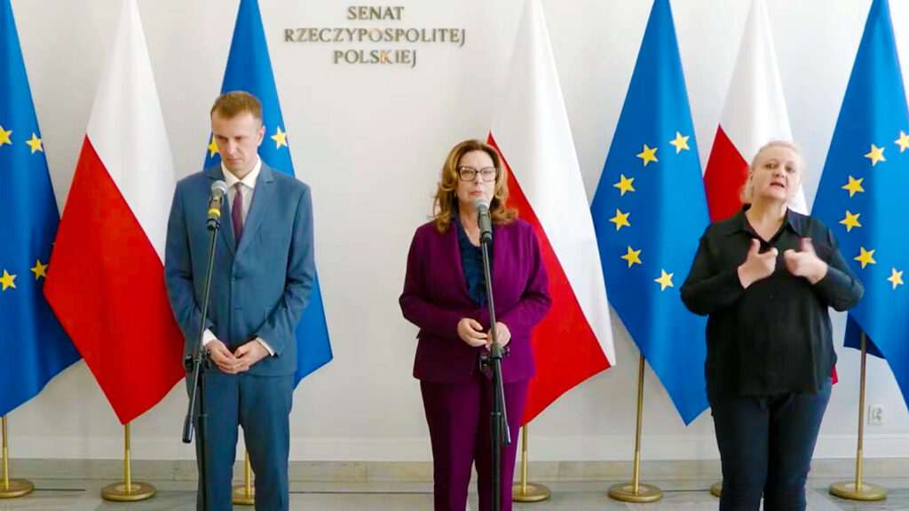 Apel i uchwala senatu ws uwolnienia andrzeja poczobuta jednego z liderow mniejszosci polskiej na bialorusi kat