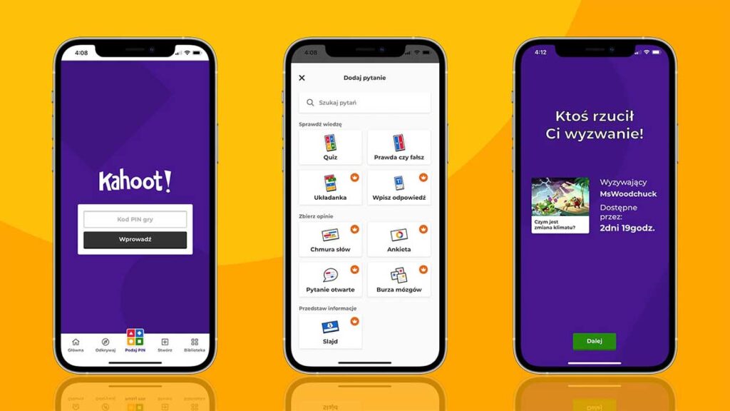 Aplikacja mobilna kahoot ktora na calym swiecie czyni nauke niesamowita startuje w polsce kat