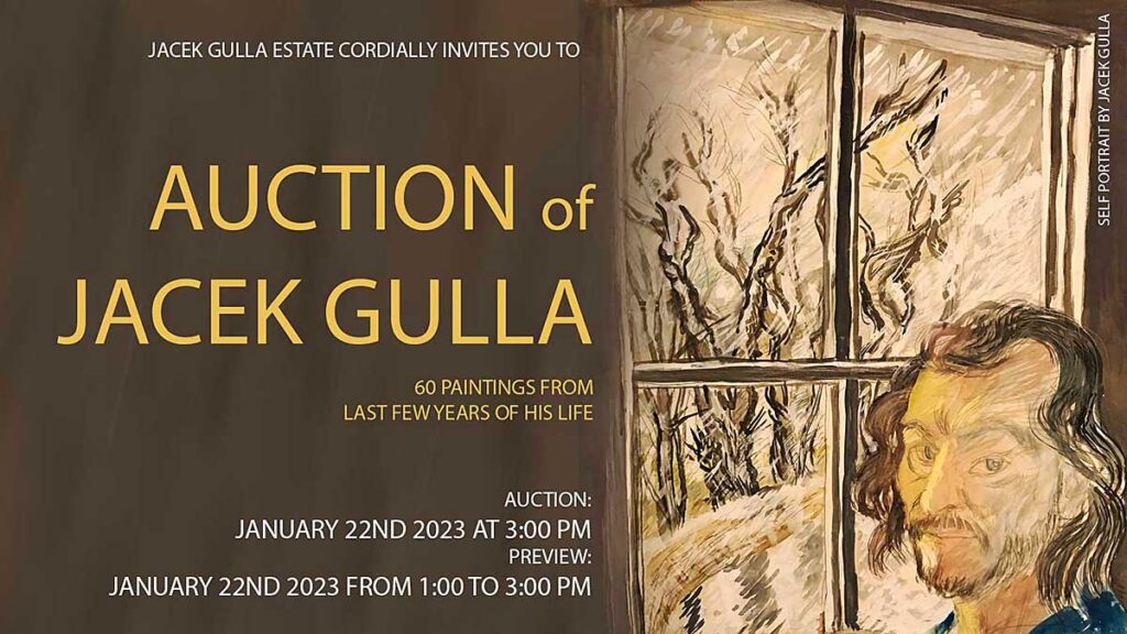 Auction of jacek gulla in nyc kat