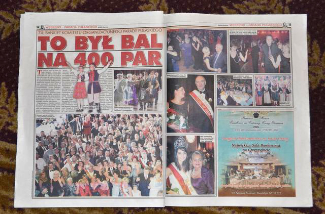 Bankiet komitetu parady pulaskiego kat 15