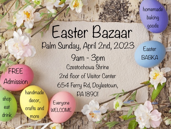 Bazar wielkanocny w amerykanskiej czestochowie kat