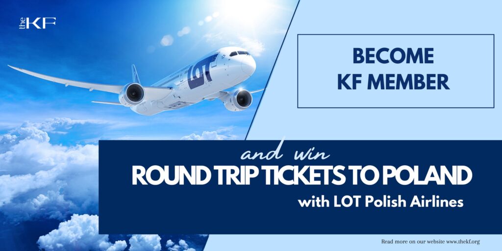 Become kf member and win round trip tickets to poland with lot polish airlines kat