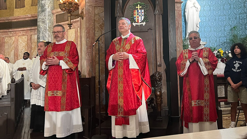 Bishop brennan celebrates the class of 2024 at diocesan mass for 8th graders from catholic schools and academies kat