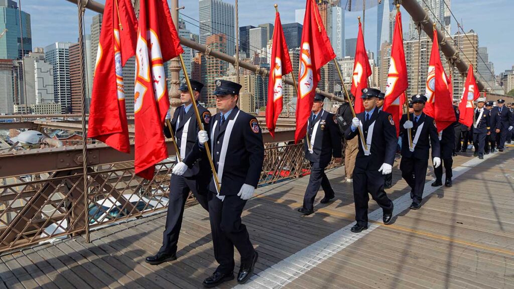 Bishop brennan to join fdny procession over the brooklyn bridge to co cathedral of st joseph for 9 11 memorial mass kat