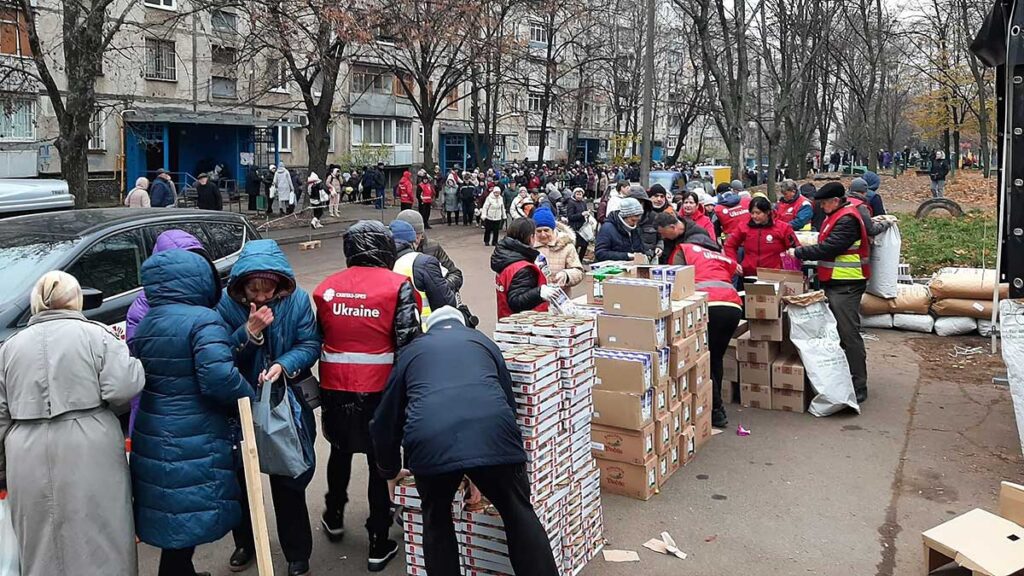 Biskup z charkowa nie zapominajcie o cierpiacych na ukrainie tylko dzieki wam moga przetrwac zime kat