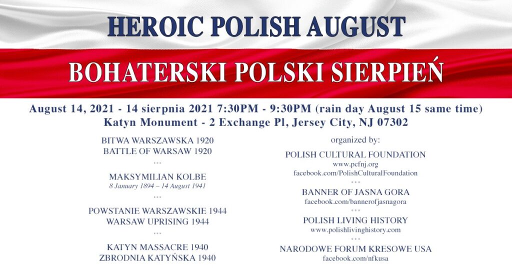 Bohaterski polski sierpien w jersey city nj kat