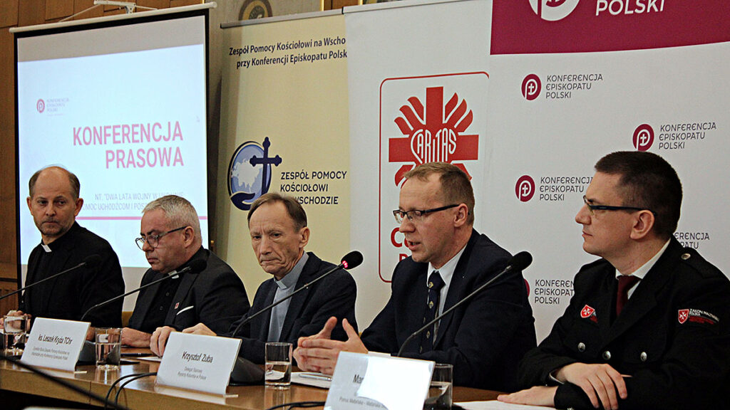 Caritas polska przeznaczyla 150 milionow zlotych na pomoc ukrainie kat