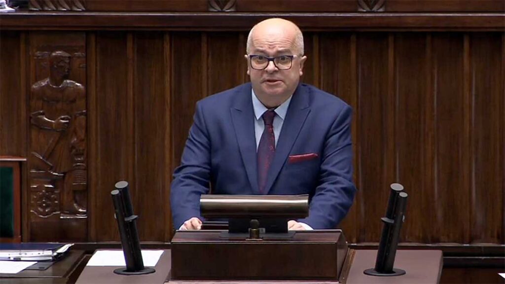 Chce polski demokratycznej praworzadnej i innowacyjnej posel tomasz zimoch kat
