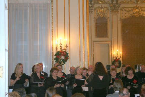 Chor angelus koledy w kolsulacie rp w nowym jorku kat 15