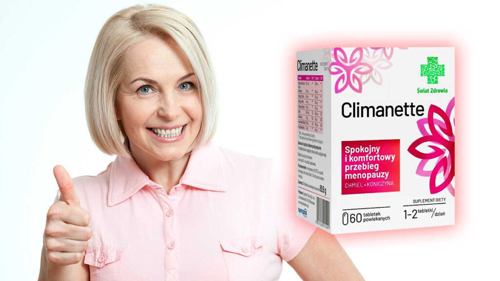 Climanette kobiecosc w harmonii naturalne wsparcie w czasie menopauzy kat