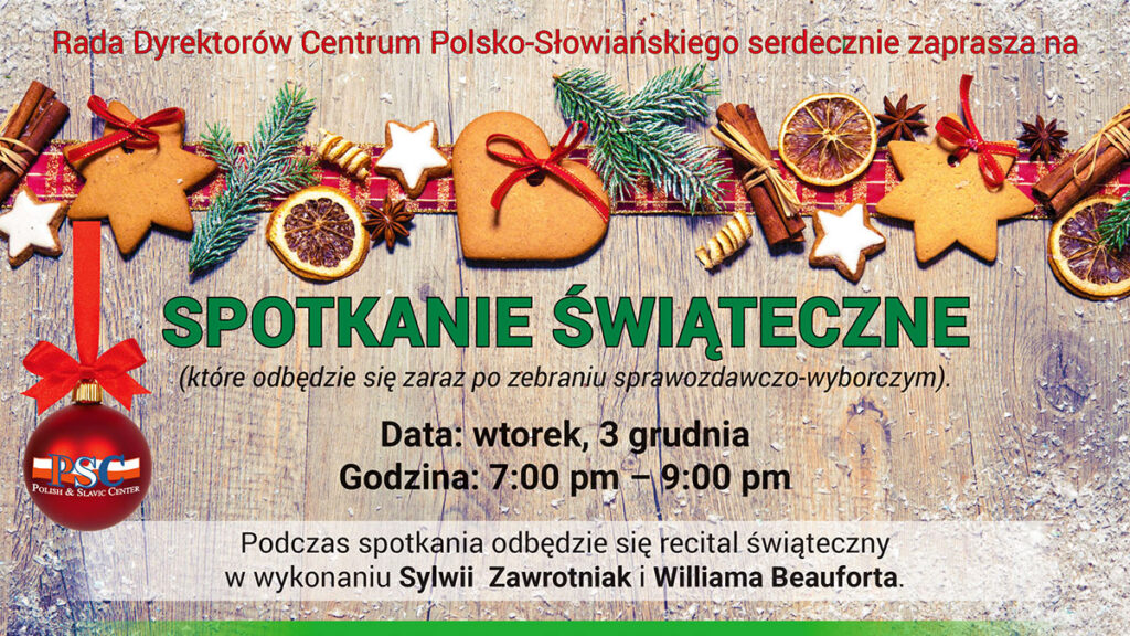 Cps zaprasza na spotkanie swiateczne na greenpoincie kat