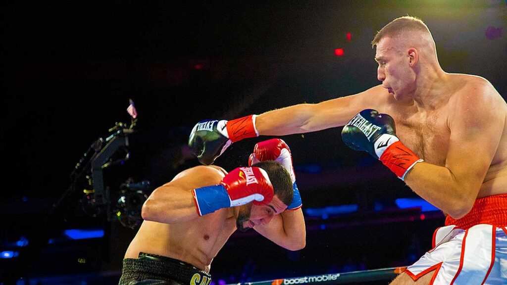 Damian knyba zwyciezyl w madison square garden kat