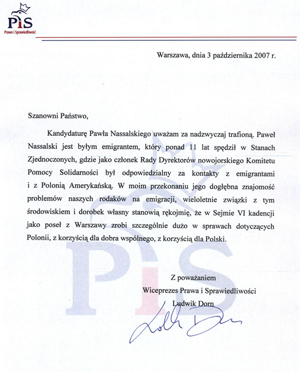 Do moich rodakow list od pawla nassalskiego kat 25