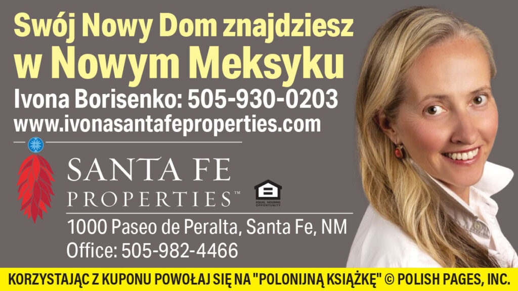 Domy w nowym meksyku na sprzedaz polski agent nieruchomosci z santa fe properties iwona borisenko kat