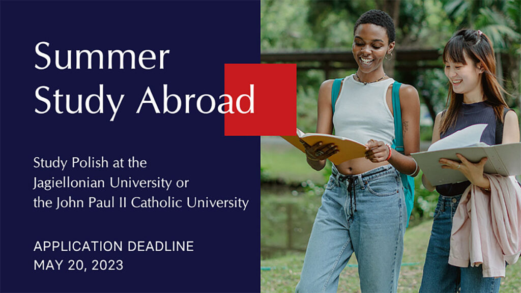 Dont miss the chance to study polish in poland application deadline extended to may 26 2023 kat