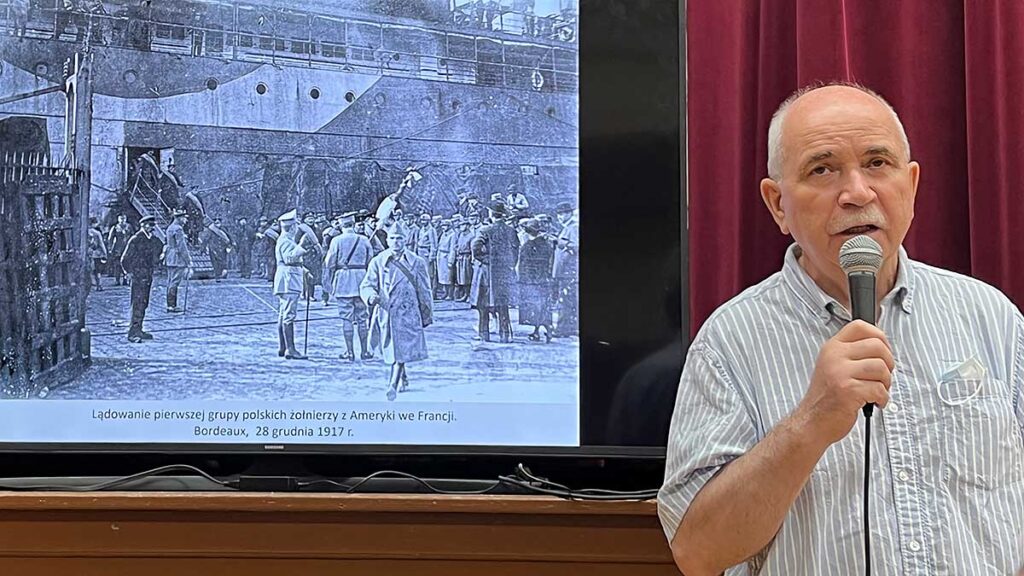 Drugi wyklad dr teofila lachowicza w nowym jorku kat