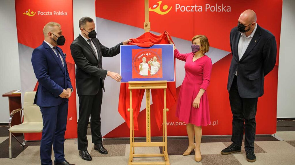 Druzynowe mistrzostwa europy w lekkoatletyce na nowym znaczku poczty polskiej kat