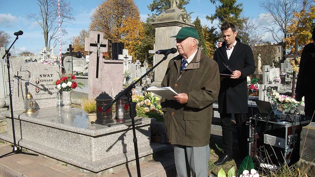 Dziennik polonijny na uroczystosciach w ilzy na zaproszenie jana szmyda kat