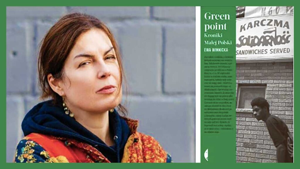 Dzis w cps na greenpoincie spotkanie z ewa winnicka autorka ksiazki greenpoint kroniki malej polski kat