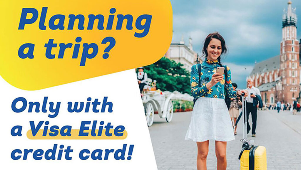 Elite signature visa card cash back bonus points premium benefits kat