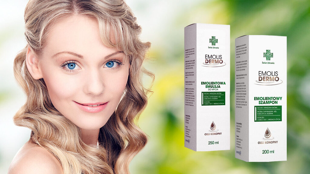 Emolientowy szampon i odzywka emolis dermo naturalna sila dla wymagajacej skory kat