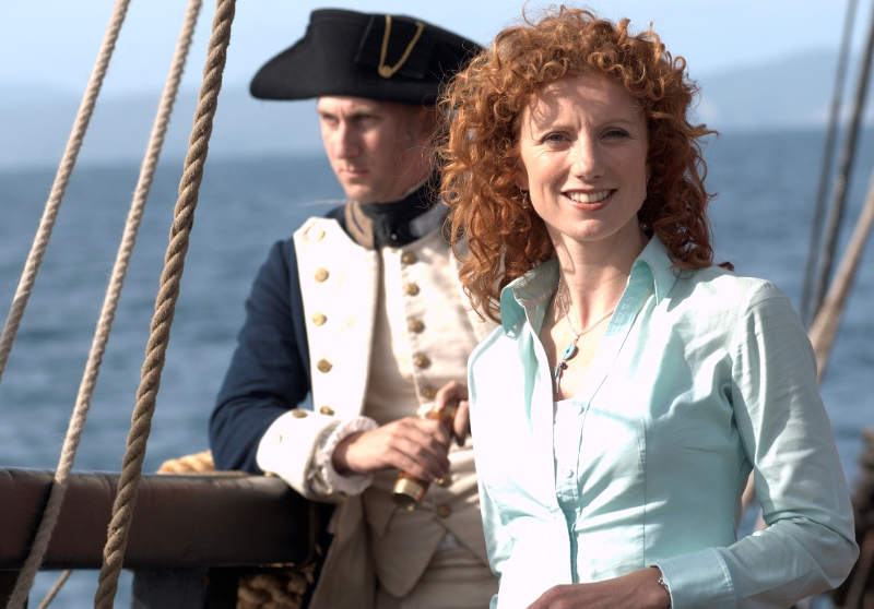 Captain Cook played by Matt Young.