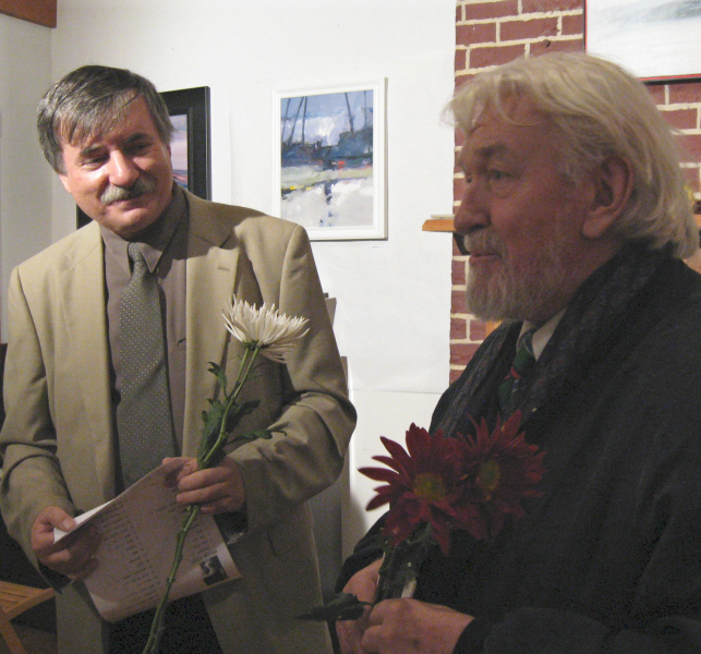 Fotorelacja z wystawy janusza skowrona w kurierze kat 15