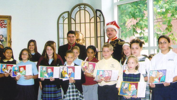 Governor ed rendell joined elected officials and polish american community representatives at the pulaski day parade and polish american heritage month proclamation program kat 20
