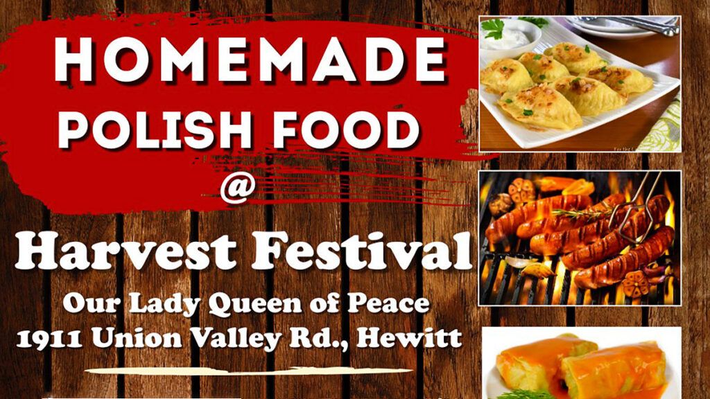 Harvest festival at our lady queen of peace church in hewitt nj kat