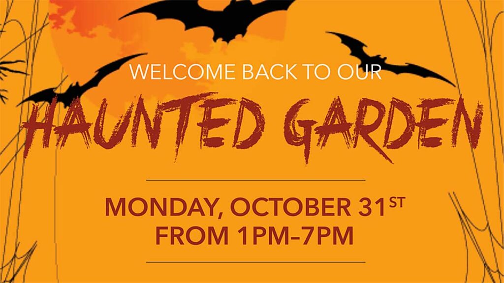 Haunted garden 2022 in new york russos on the bay kat