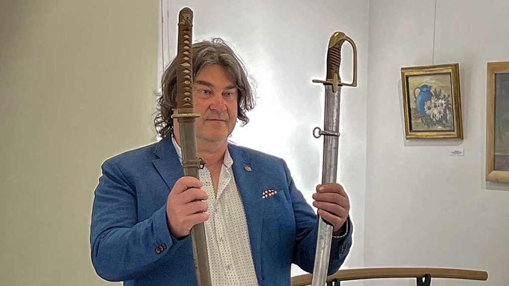 Inauguracja projektu janusza jaroslawskiego katana i karabela historia dwoch narodow ostrzem pisana kat