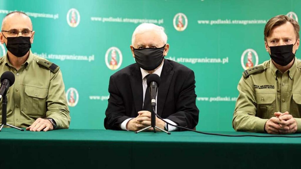 Jaroslaw kaczynski w bialymstoku o sytuacji na granicy polsko bialoruskiej kat
