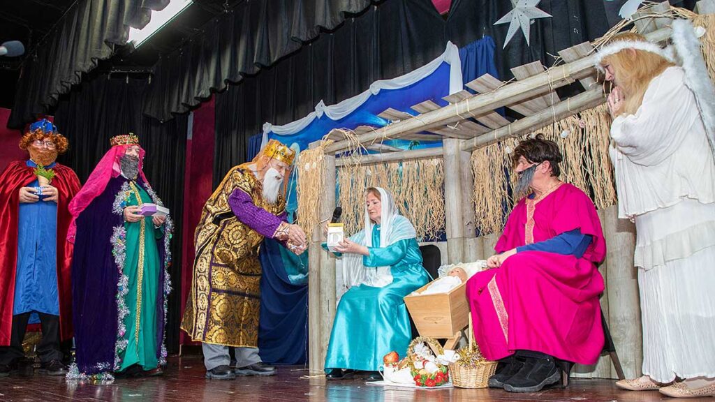 Jaselka w klubie seniora krakus w centrum polsko slowianskim kat