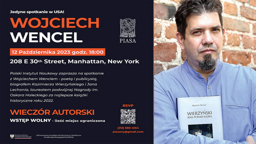 Jedyne w usa spotkanie z wojciechem wenclem kat