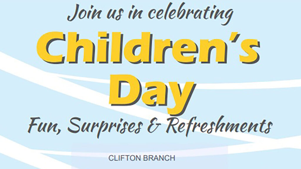 Join us celebrating childrens day at psfcu in clifton kat