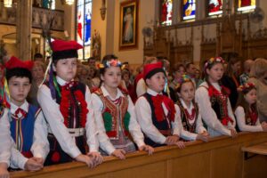 CM oraz ksiądz R. Kopystyński