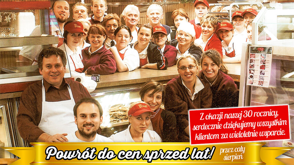 Jubileusz sklepow piasta taka promocja zdarza sie raz na 30 lat kat