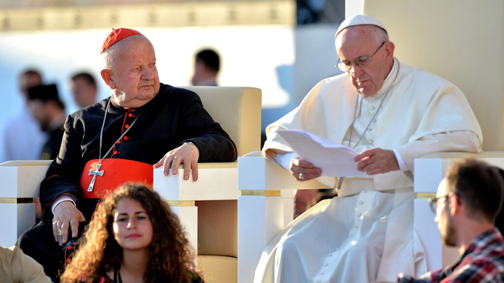 Kard dziwisz franciszek w krakowie modlil sie nad ranem i sam pral skarpetki kat