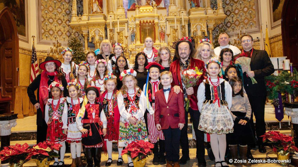 Koledowanie w nowym jorku ze stanem borysem kat