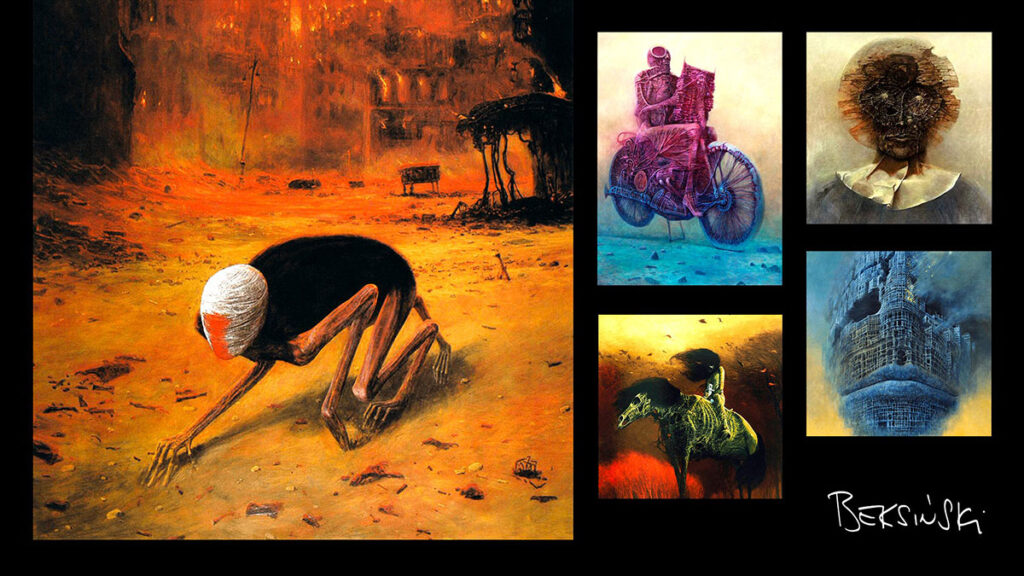 Kolekcjonerzy zdecydowali nowa seria monet z reprodukcjami dziel zdzislawa beksinskiego juz pod koniec 2025 roku kat